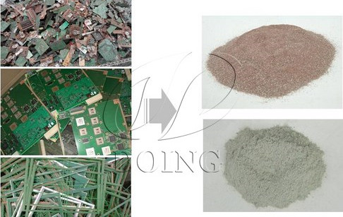 Printed circuit board recycling process