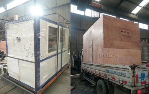 PCB recycling machine ready to be delivered to Hebei, China