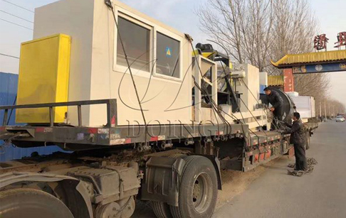 PCB recycling machine delivered to Guangdong, China